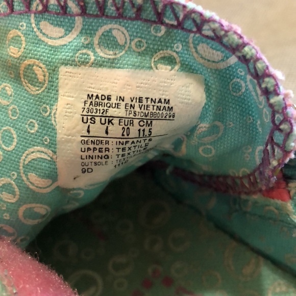 Pink Fishy Converse - Picture 5 of 7